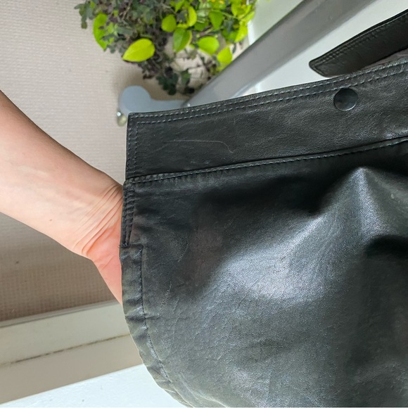 80’s distressed leather jacket - Picture 8 of 10